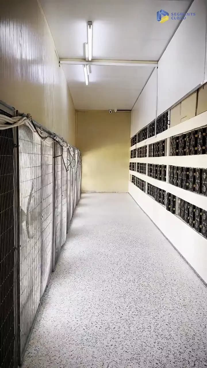 Inside hosting centre F22
